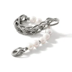 Men John Hardy Chains^Asli Bracelet, Silver, Pearls, 10.5Mm