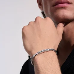 Women John Hardy Chains^Bamboo Bracelet, Sterling Silver, 4Mm