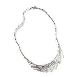 Women John Hardy Statement^Bamboo Fan Necklace, Sterling Silver