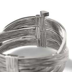 Women John Hardy Bangles & Cuffs^Bamboo Hinged Bangle, Sterling Silver, Wide