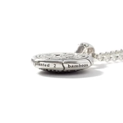 Women John Hardy Pendants^Bamboo Pendant Necklace, Silver, Pave