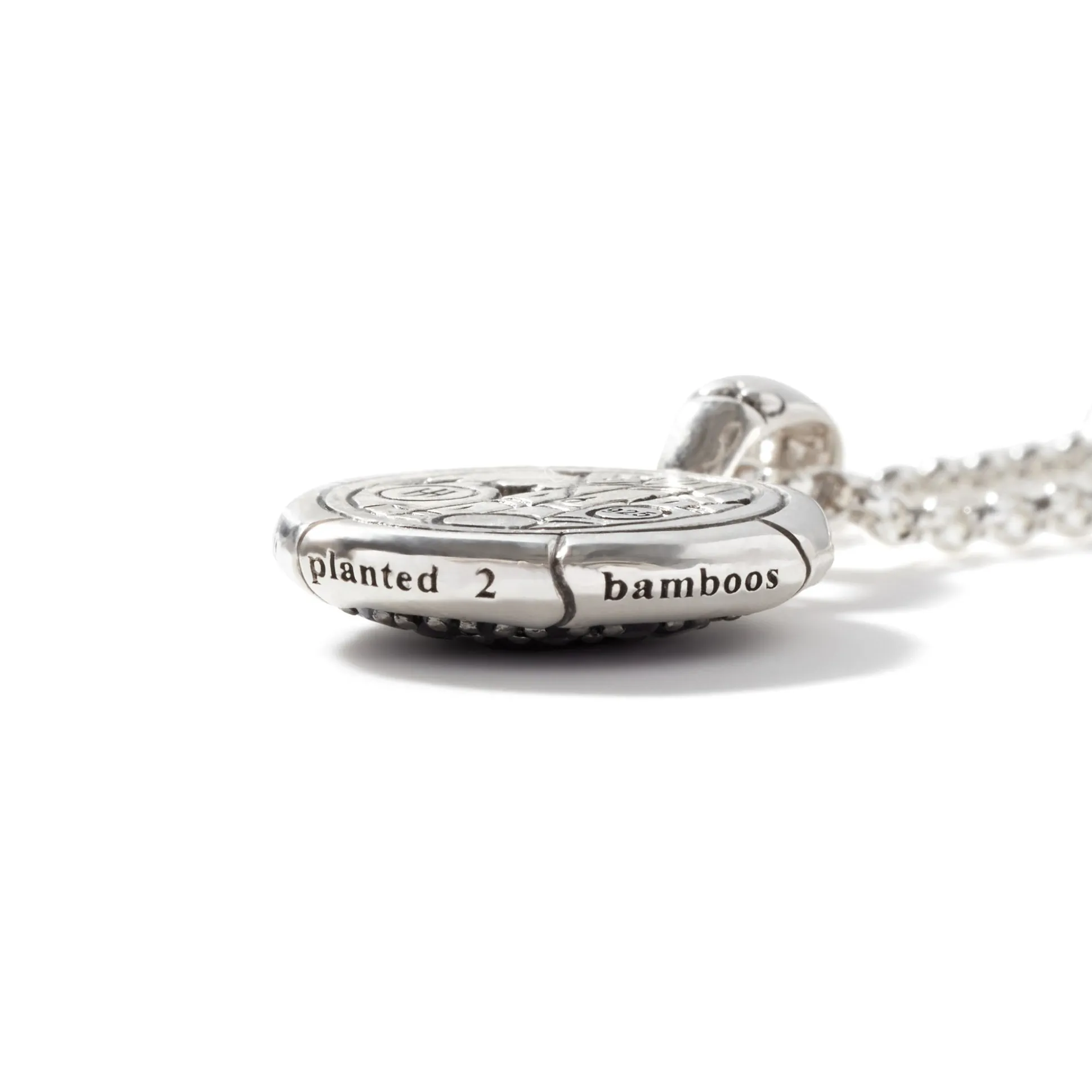 Women John Hardy Pendants^Bamboo Pendant Necklace, Silver, Pave