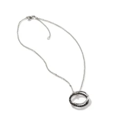 Women John Hardy Pendants^Bamboo Pendant Necklace, Silver, Pave