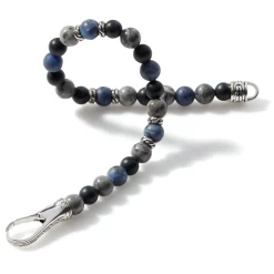 Men John Hardy Beads^Beaded Bracelet, Sterling Silver, Gemstones