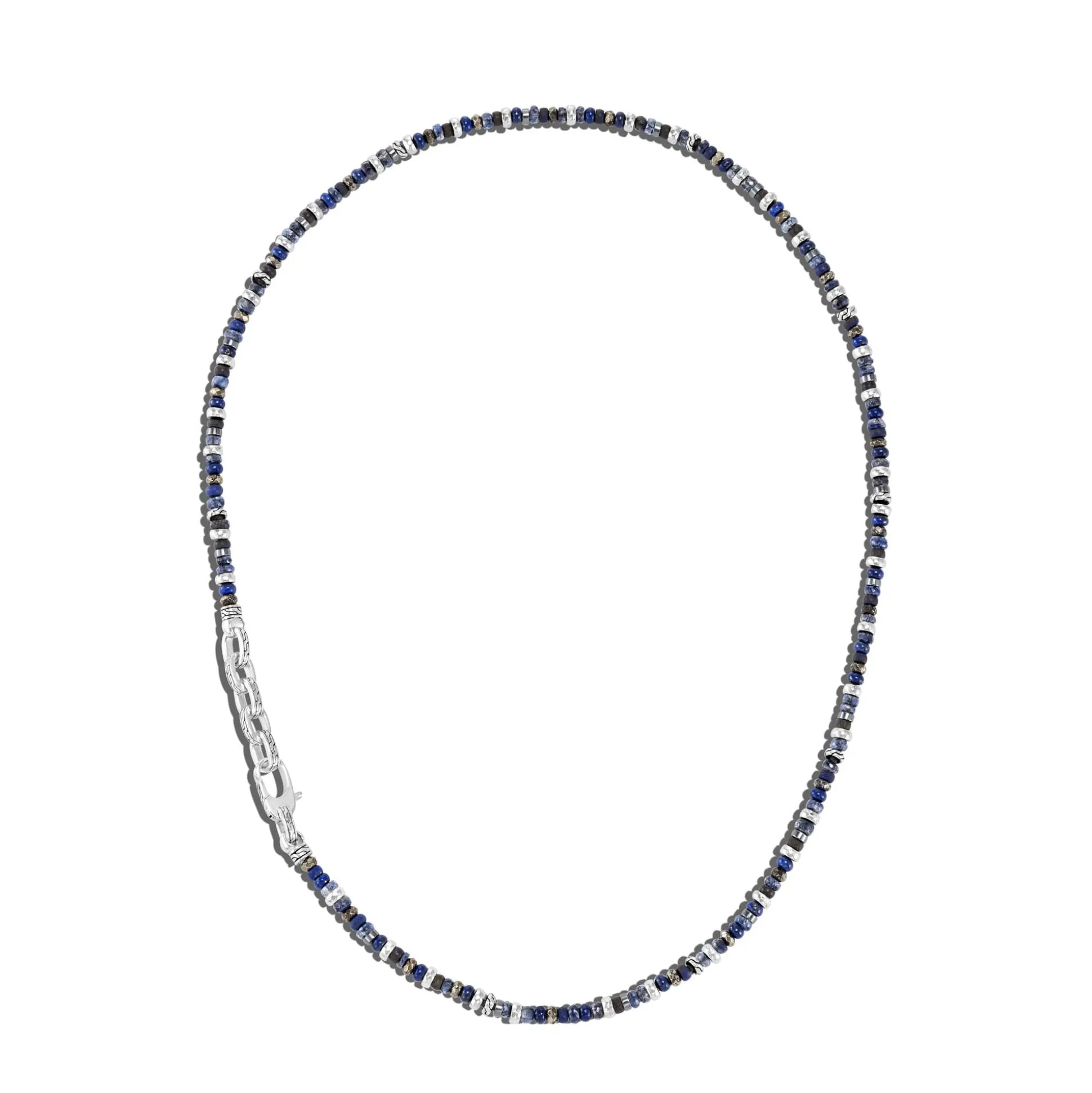 Men John Hardy Beads^Beaded Multi Wrap, Sterling Silver, Gemstones