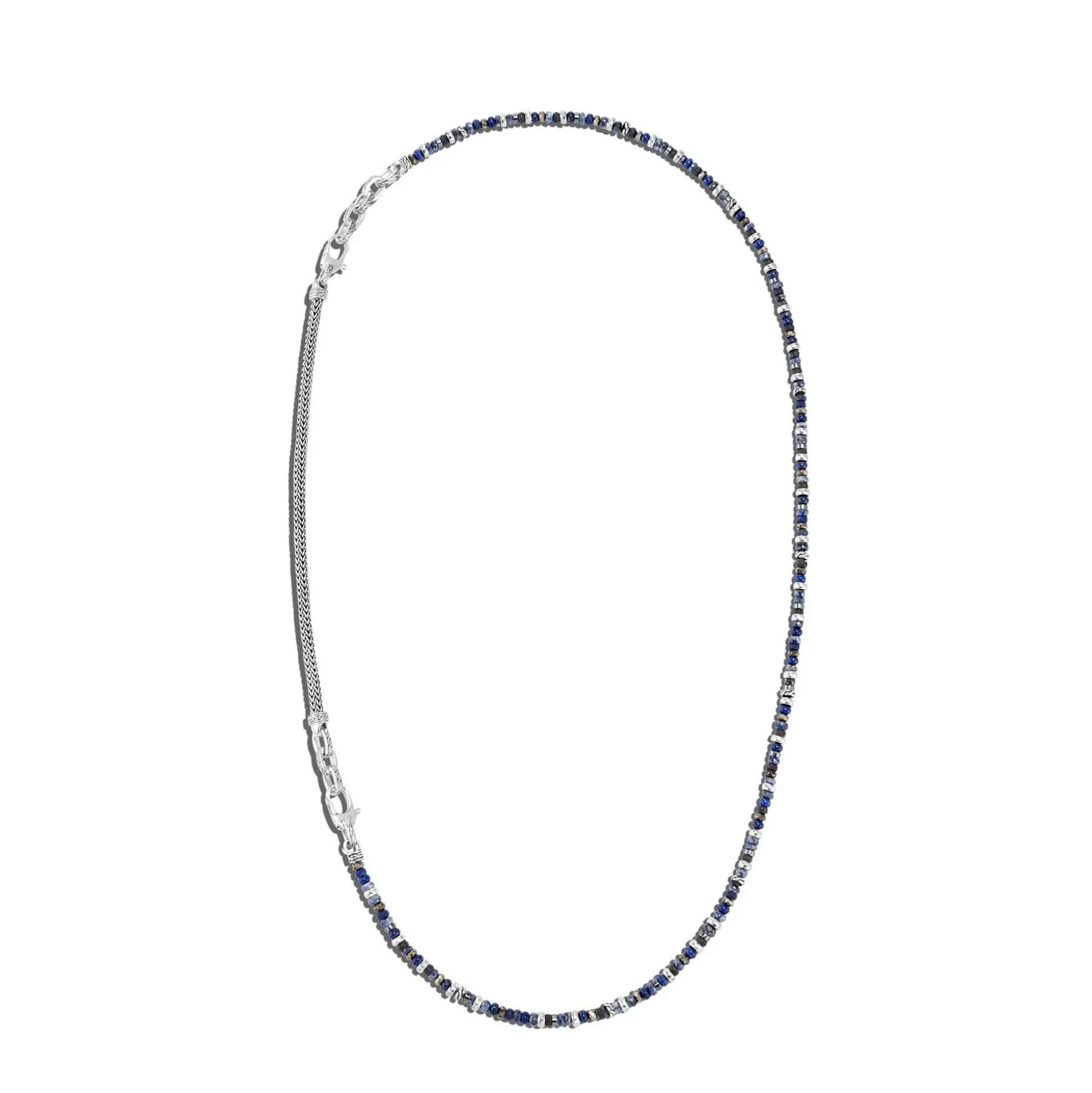 Men John Hardy Beads^Beaded Multi Wrap, Sterling Silver, Gemstones