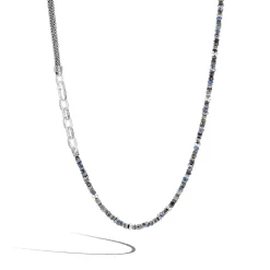 Men John Hardy Beads^Beaded Multi Wrap, Sterling Silver, Gemstones