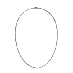 Men John Hardy Chains^Box Chain Necklace, Dark Silver, 2Mm