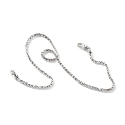 Men John Hardy Chains^Box Chain Necklace, Sterling Silver, 4Mm