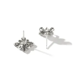 Women John Hardy Studs^Canang Sari Stud Earring, Silver, Diamonds