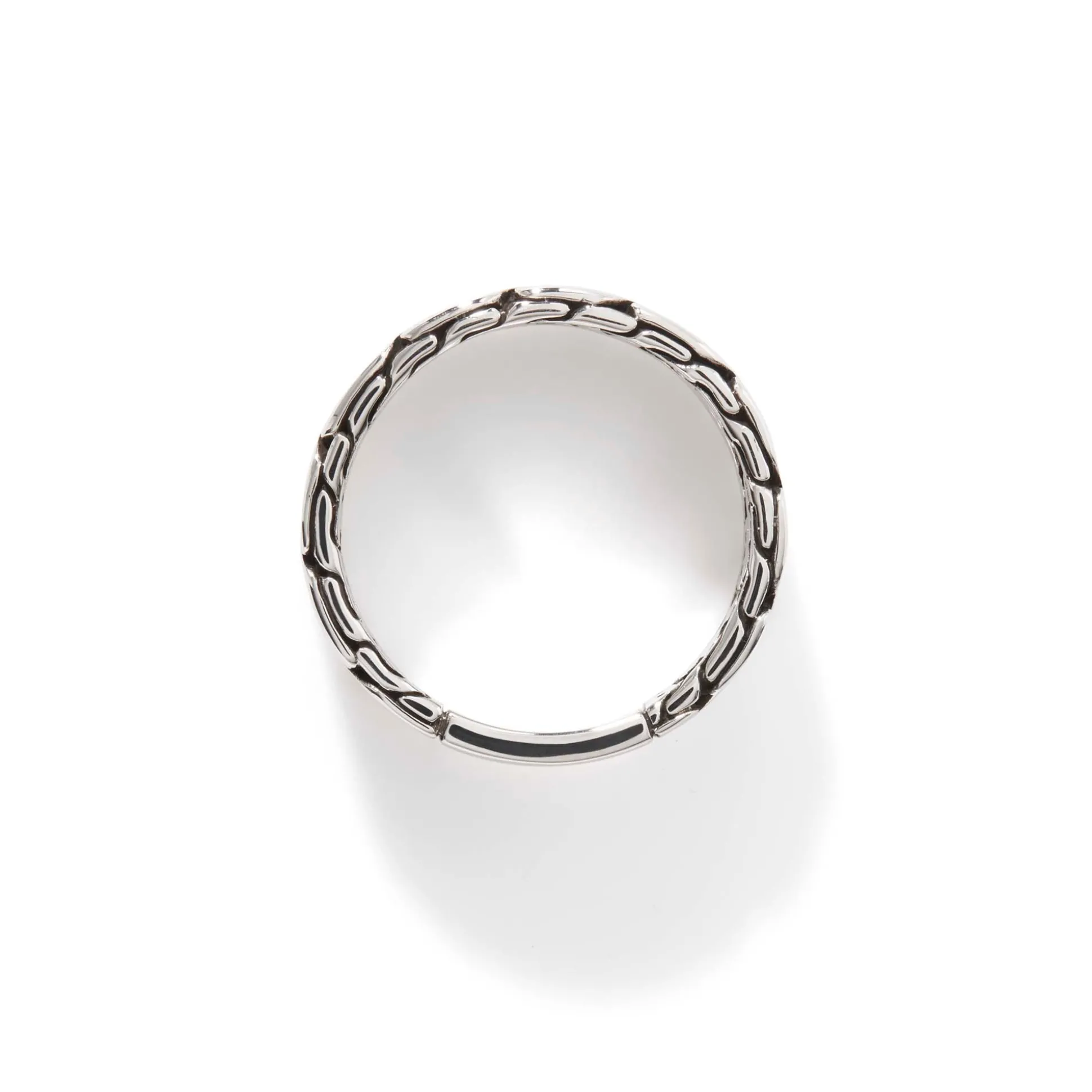 Men John Hardy Bands^Carved Chain Band Ring, Sterling Silver