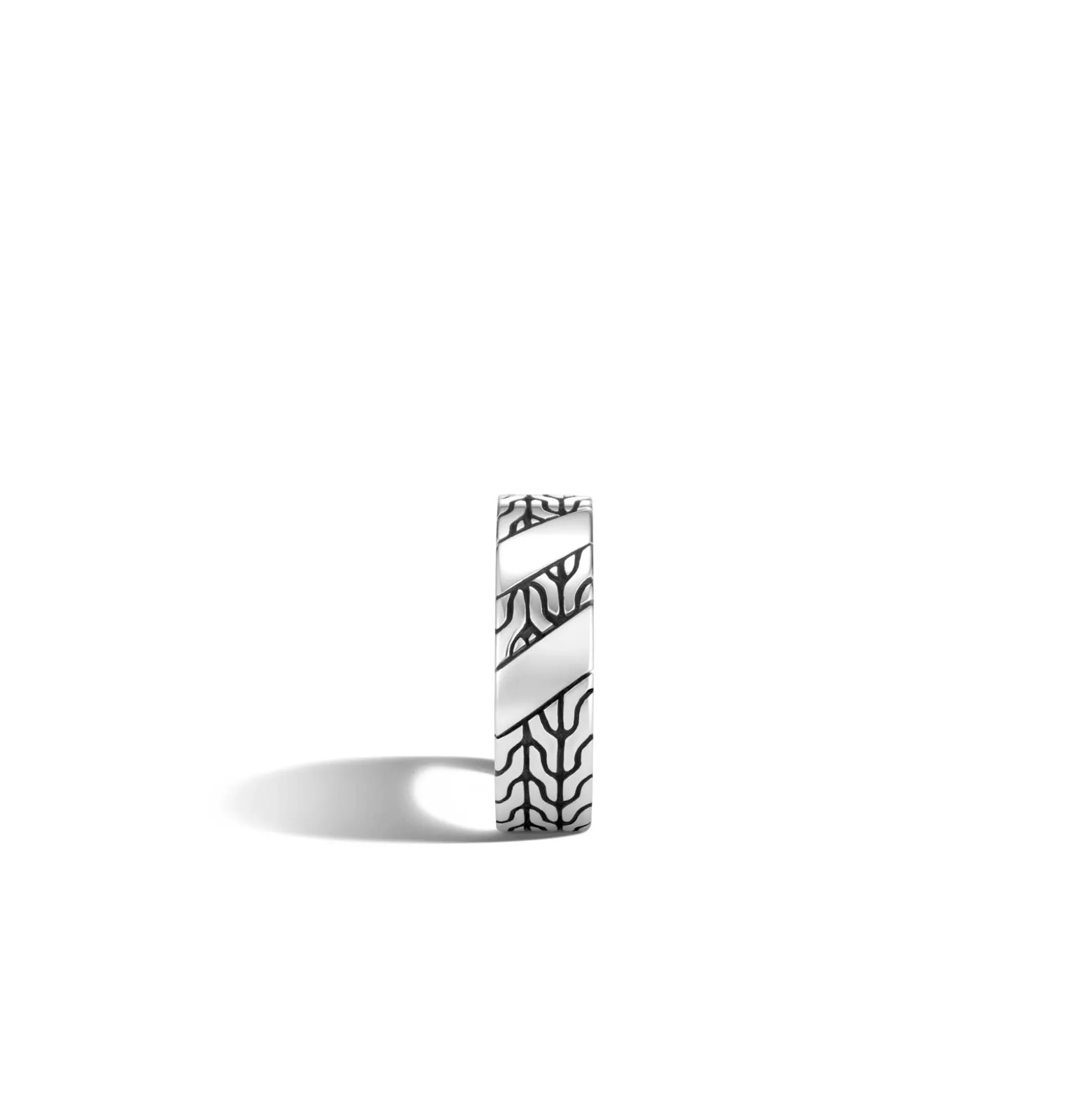Men John Hardy Bands^Carved Chain Band Ring, Sterling Silver
