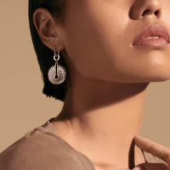 Women John Hardy Statement^Carved Chain Convertible Drop Earring, Silver