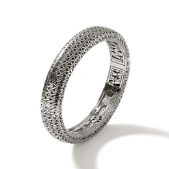 Women John Hardy Bangles & Cuffs^Carved Chain Hinged Bangle, Sterling Silver