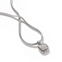 Women John Hardy Pendants^Carved Chain Necklace, Silver, Diamonds