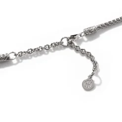 Women John Hardy Pendants^Carved Chain Necklace, Silver, Diamonds