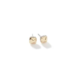 Men John Hardy Studs^Carved Chain Palu Stud Earring, Silver, Gold