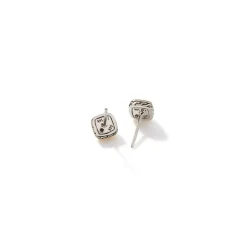 Men John Hardy Studs^Carved Chain Palu Stud Earring, Silver, Gold