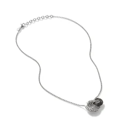 Women John Hardy Pendants^Carved Chain Pendant Necklace, Silver, Pave