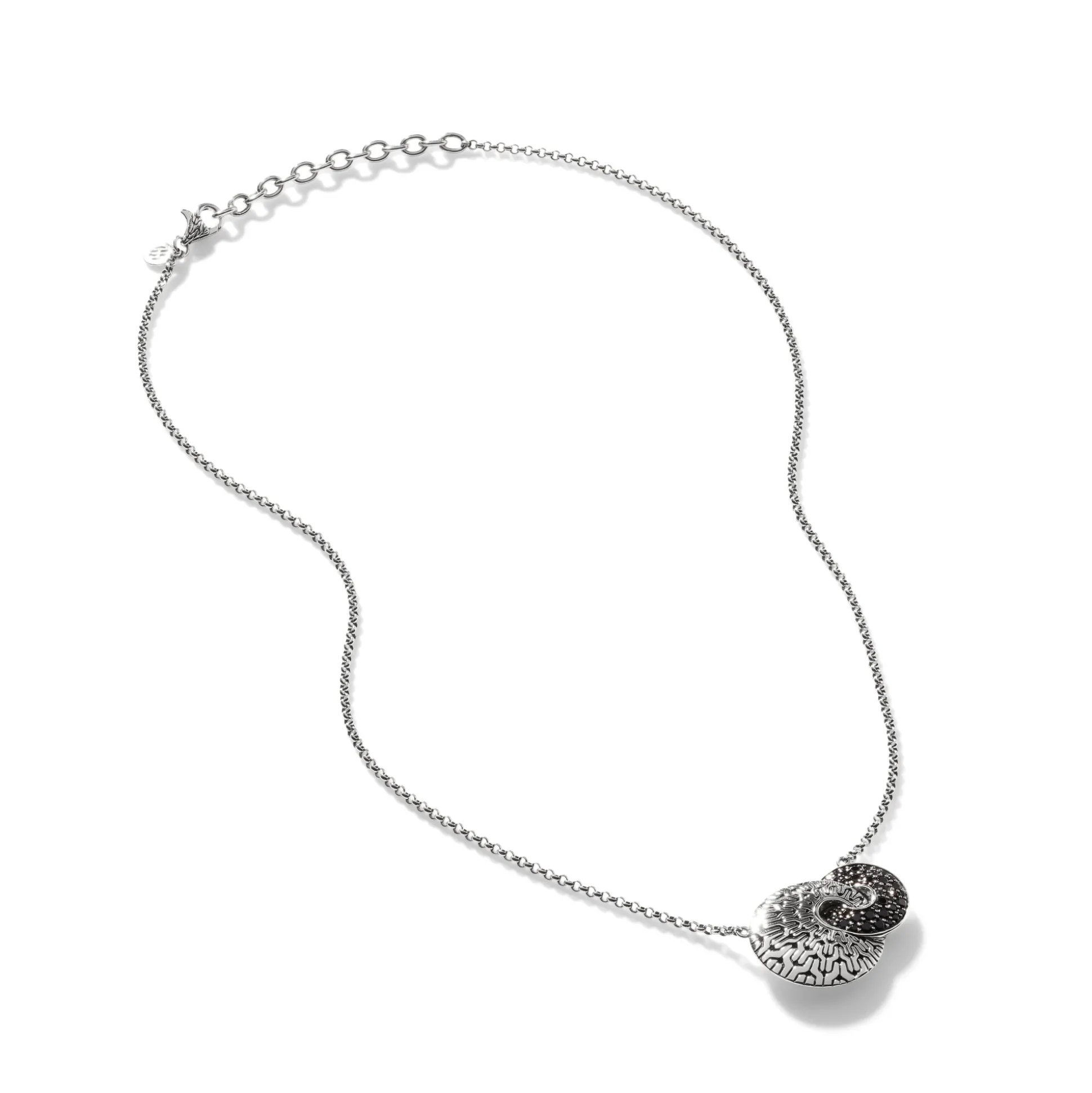 Women John Hardy Pendants^Carved Chain Pendant Necklace, Silver, Pave