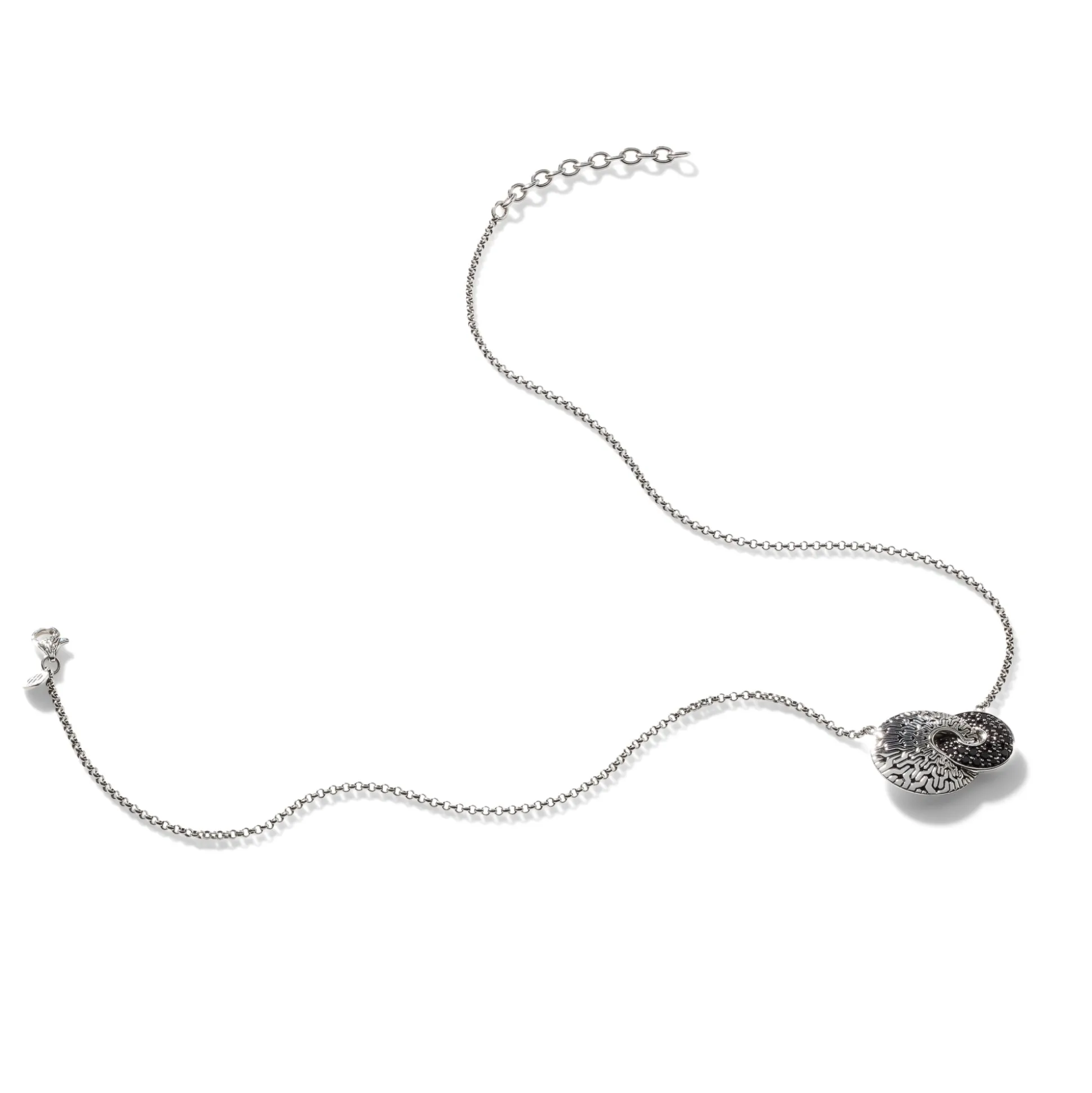 Women John Hardy Pendants^Carved Chain Pendant Necklace, Silver, Pave