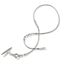 Men John Hardy Tags & Pendants^Carved Chain Pendant Necklace, Silver