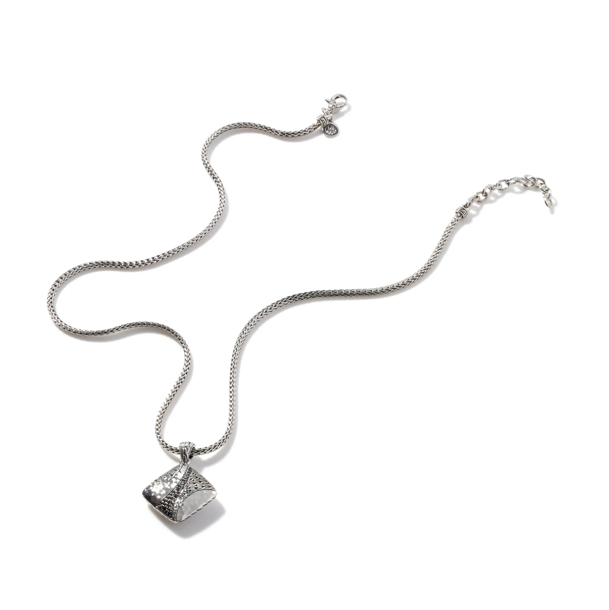 Women John Hardy Pendants^Carved Chain Pendant Necklace, Silver, Pave