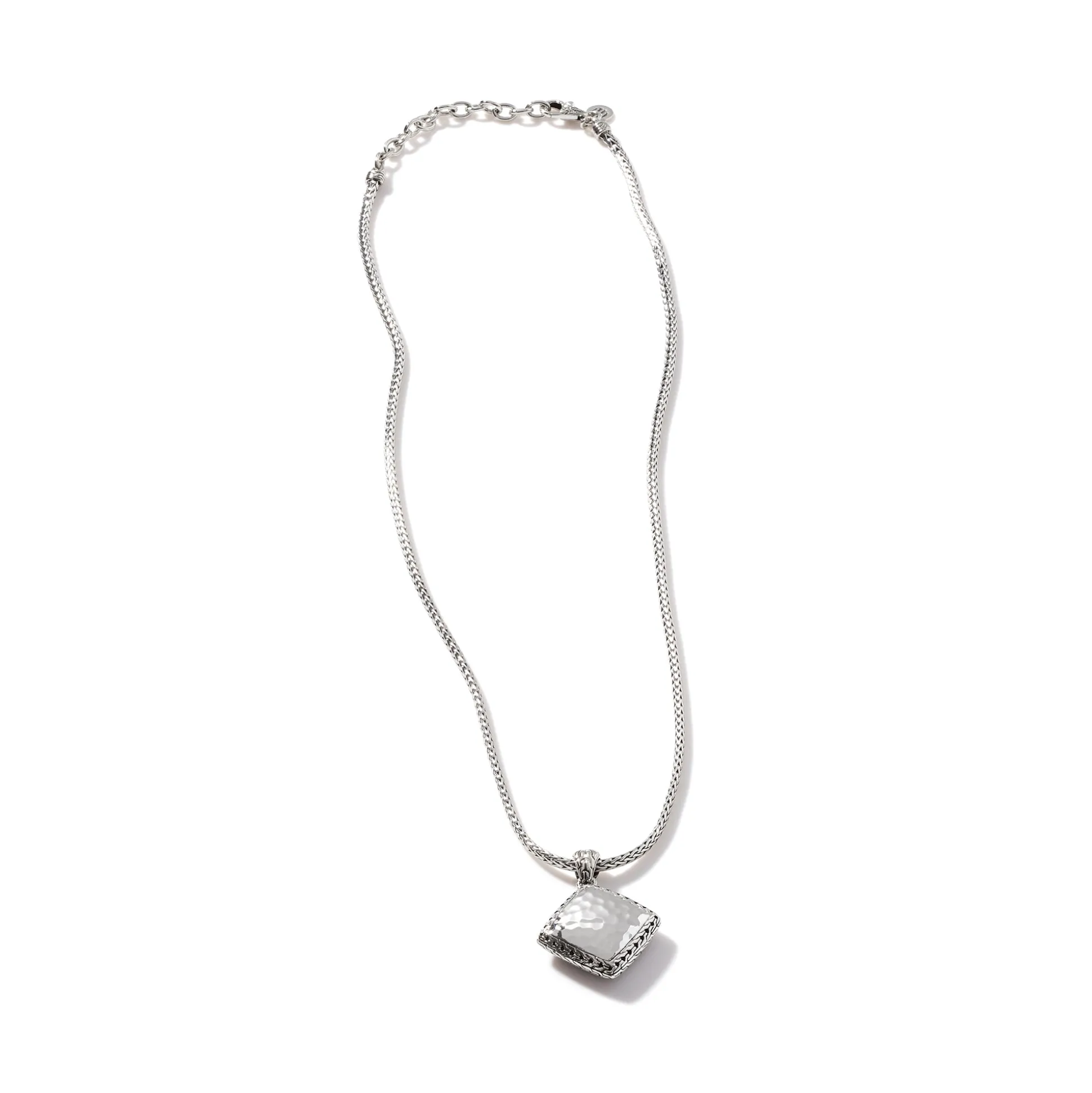 Women John Hardy Pendants^Carved Chain Pendant Necklace, Silver, Pave
