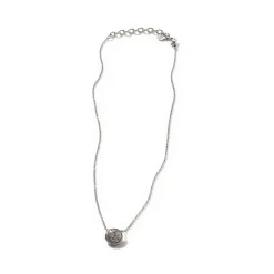 Women John Hardy Pendants^Carved Chain Pendant Necklace, Silver, Pave
