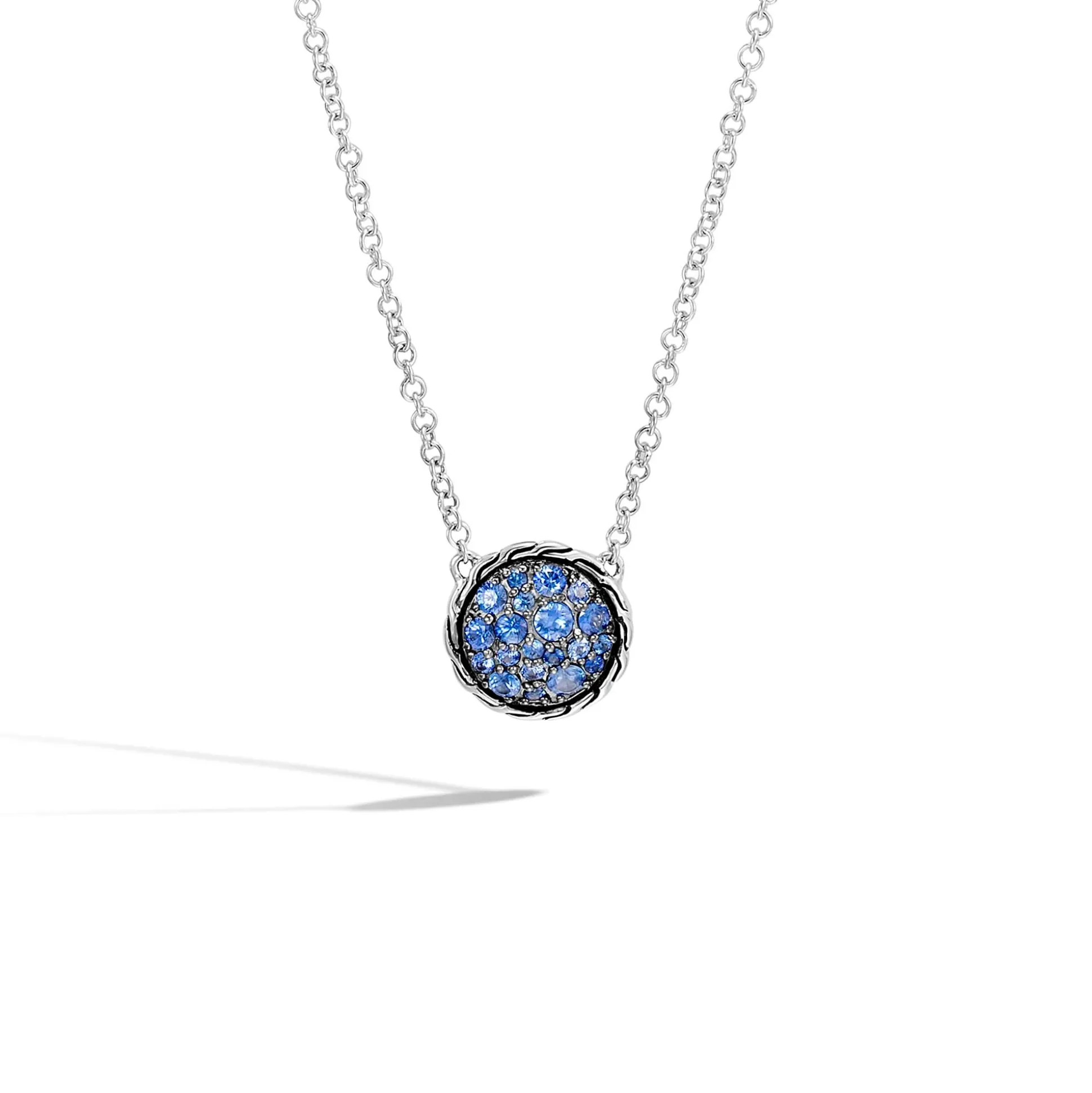 Women John Hardy Pendants^Carved Chain Pendant Necklace, Silver, Pave