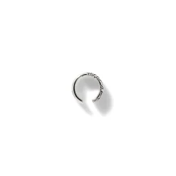 Women John Hardy Statement^Carved Chain Single Ear Cuff, Silver, Gold