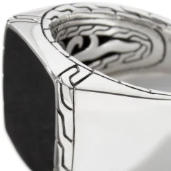 Men John Hardy Signets^Carved Signet Ring, Sterling Silver, Gemstone