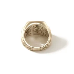 Men John Hardy Signets^Carved Signet Ring, Sterling Silver, Gemstone