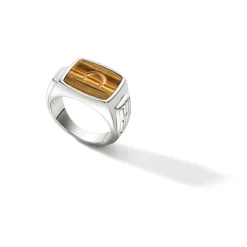 Men John Hardy Signets^Carved Signet Ring, Sterling Silver, Gemstone