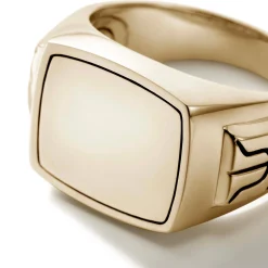 Men John Hardy Signets^Carved Signet Ring, Sterling Silver, Gemstone