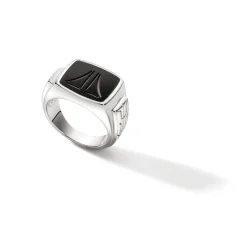 Men John Hardy Signets^Carved Signet Ring, Sterling Silver, Gemstone
