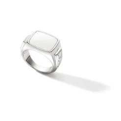 Men John Hardy Signets^Carved Signet Ring, Sterling Silver, Gemstone