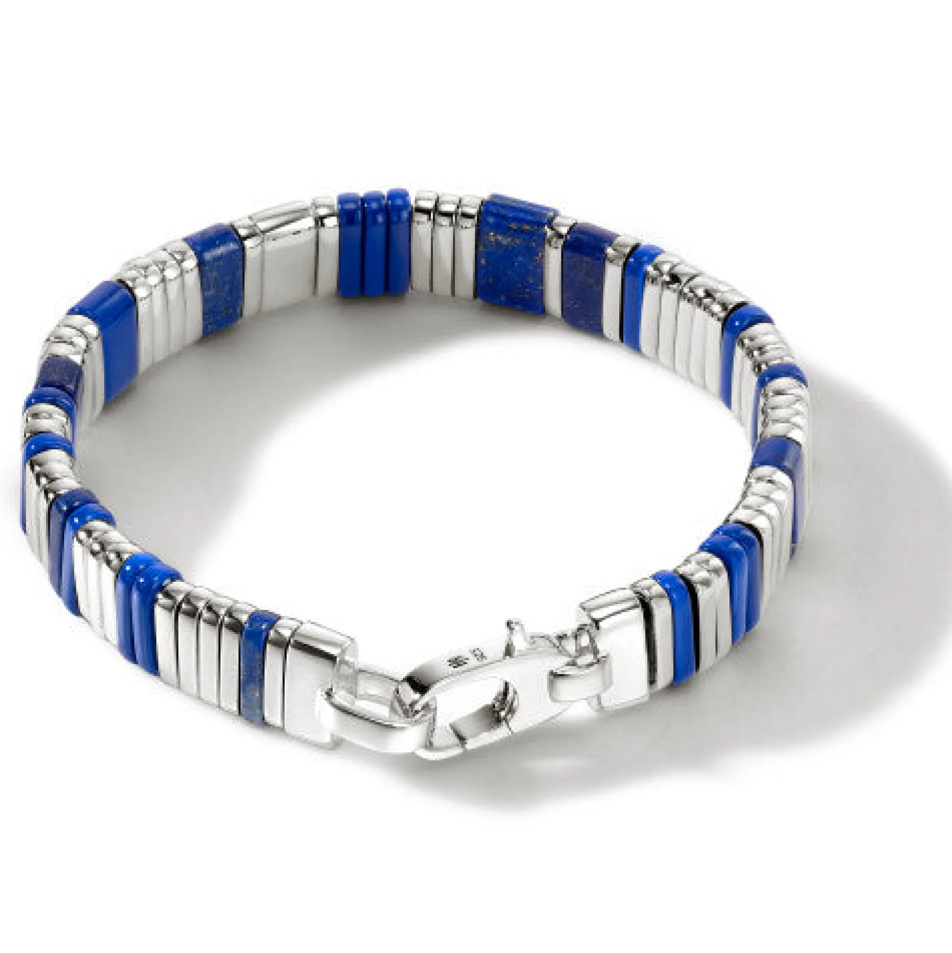 Men John Hardy Beads^Colorblock Bracelet, Silver, Gemstones
