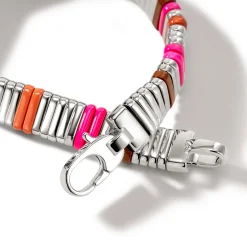 Men John Hardy Beads^Colorblock Bracelet, Silver, Gemstones