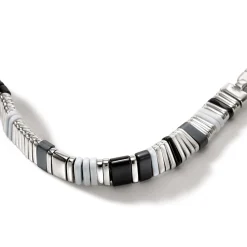 Men John Hardy Beads^Colorblock Bracelet, Silver, Gemstones