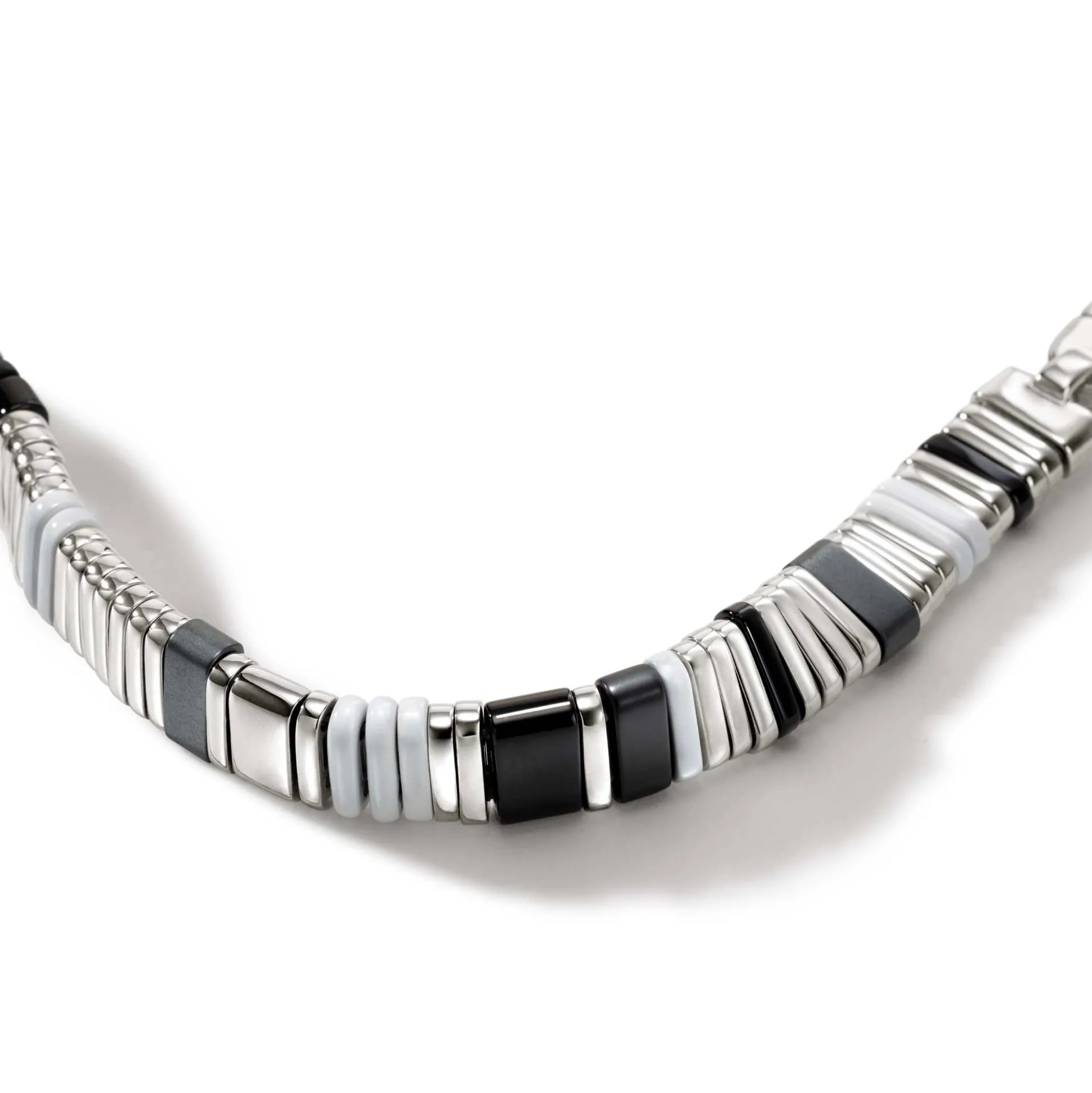 Men John Hardy Beads^Colorblock Bracelet, Silver, Gemstones