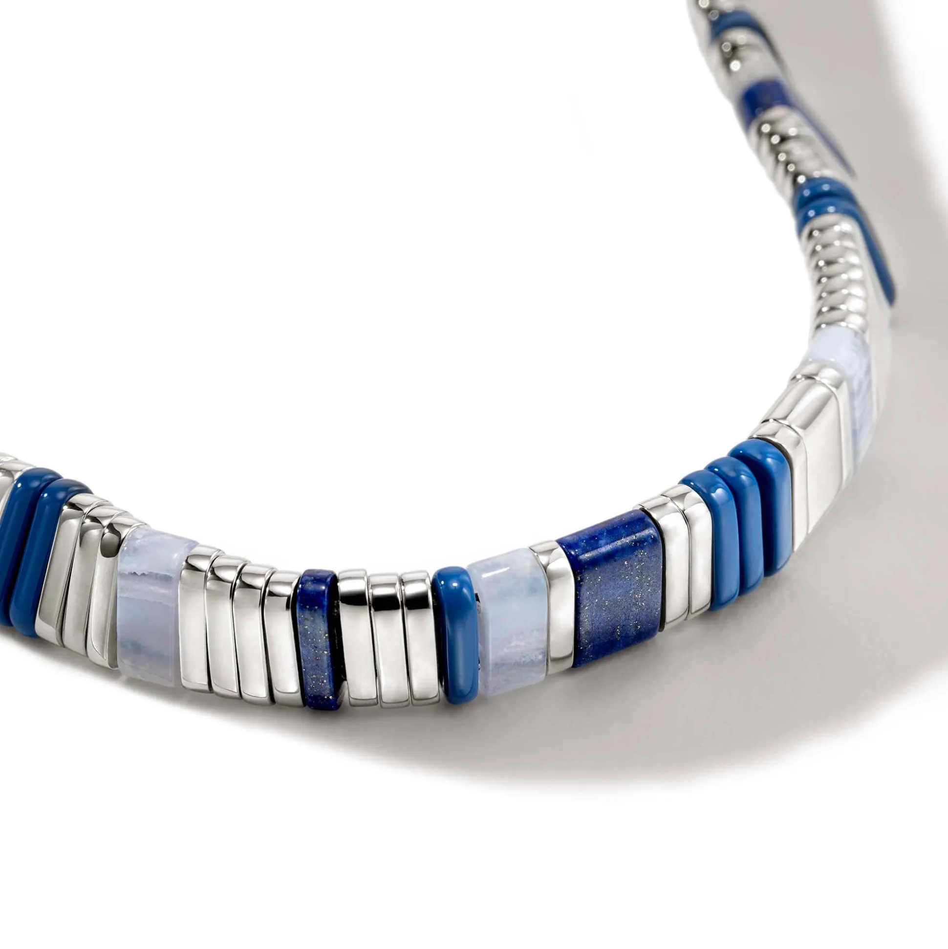 Men John Hardy Beads^Colorblock Bracelet, Silver, Gemstones