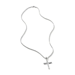 Men John Hardy Tags & Pendants^Cross Pendant Necklace, Sterling Silver