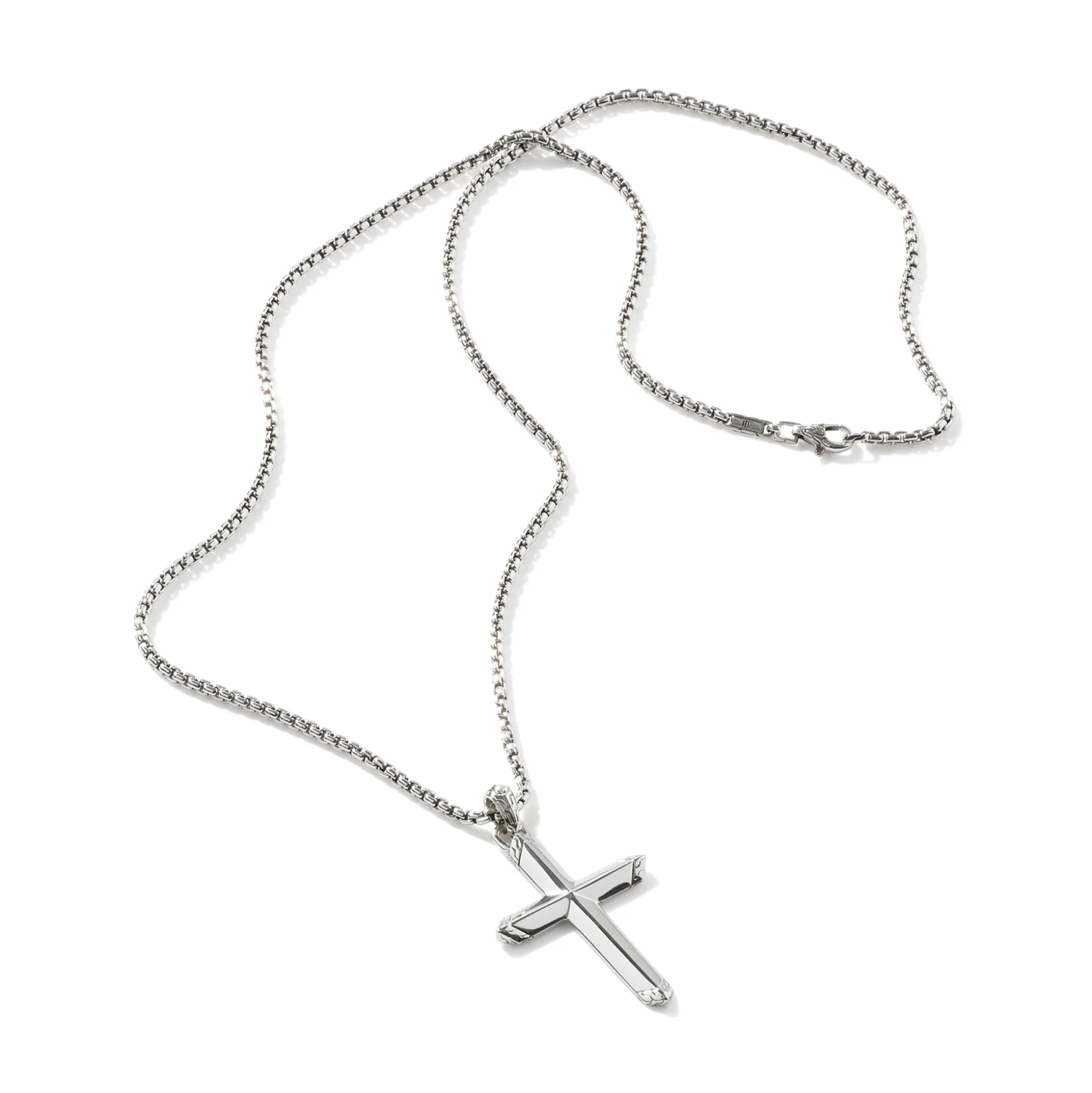 Men John Hardy Tags & Pendants^Cross Pendant Necklace, Sterling Silver