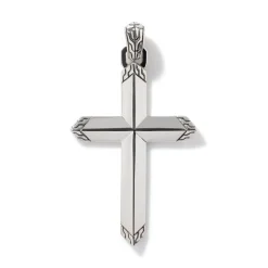 Men John Hardy Tags & Pendants^Cross Pendant, Sterling Silver