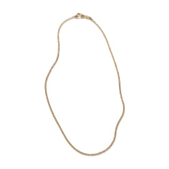 Men John Hardy Chains^Curb Chain Necklace, Gold, 2Mm