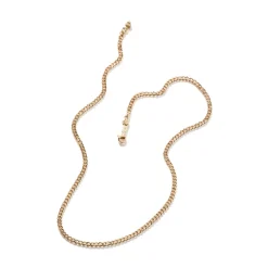 Men John Hardy Chains^Curb Chain Necklace, Gold, 3.6Mm