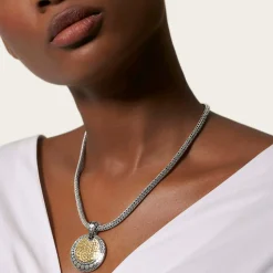Women John Hardy Pendants^Dot Palu Pendant, Gold, Sterling Silver