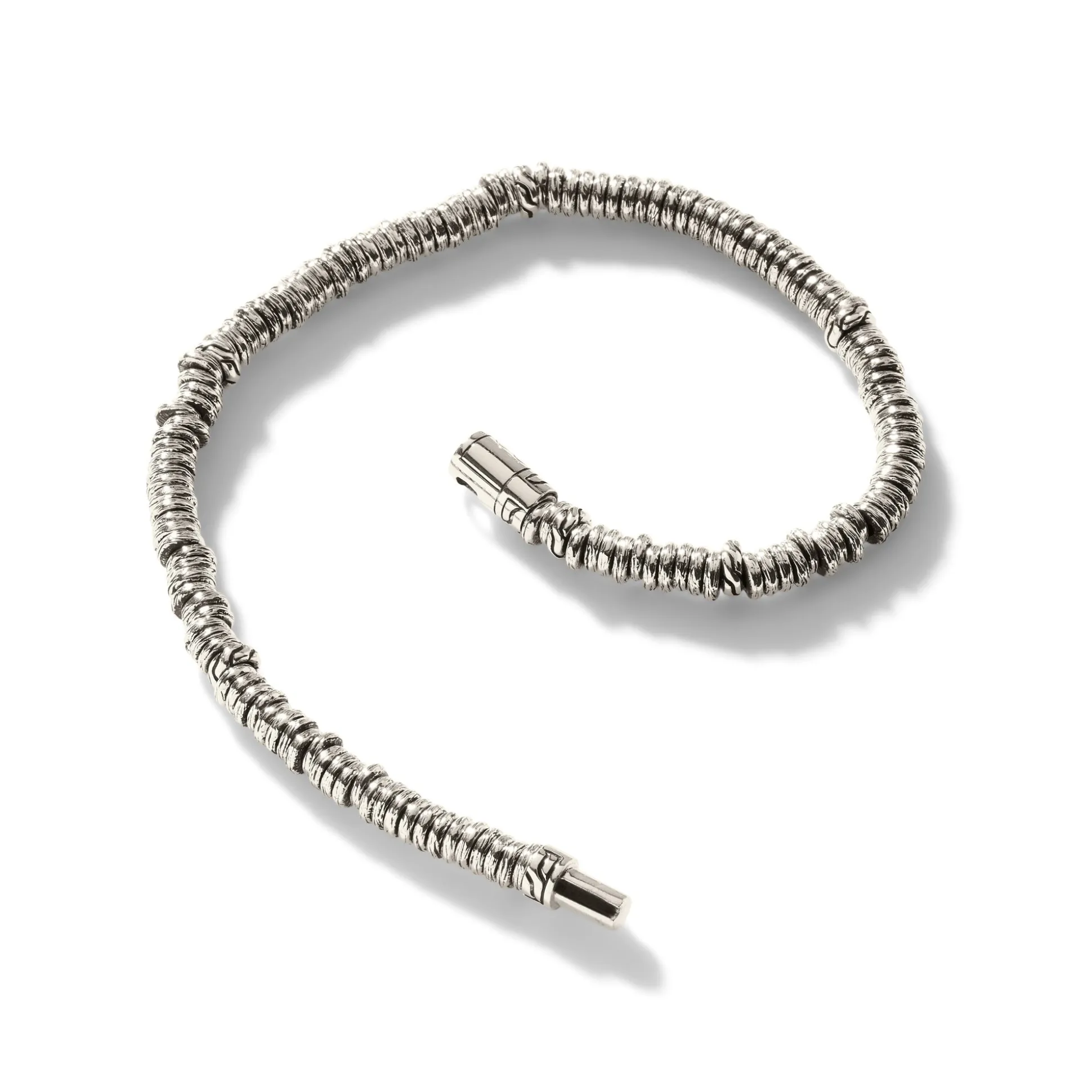 Men John Hardy Beads^Heishi Bracelet, Sterling Silver