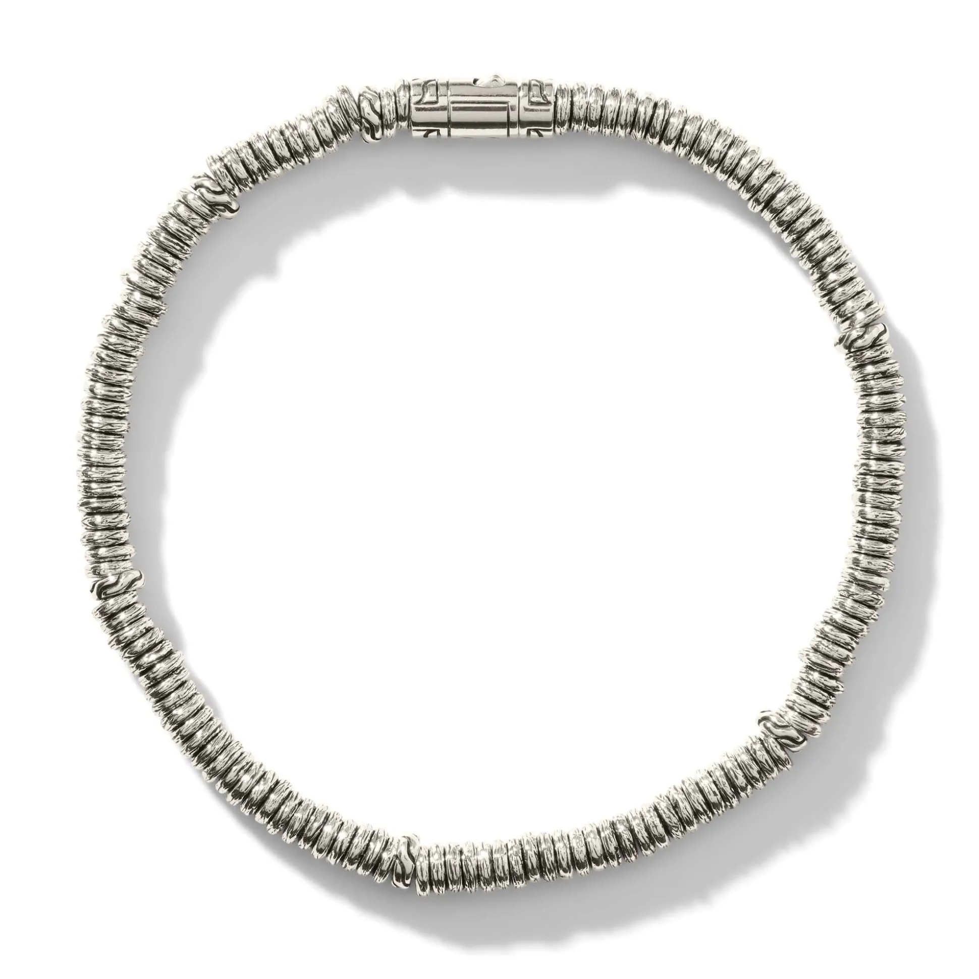 Men John Hardy Beads^Heishi Bracelet, Sterling Silver